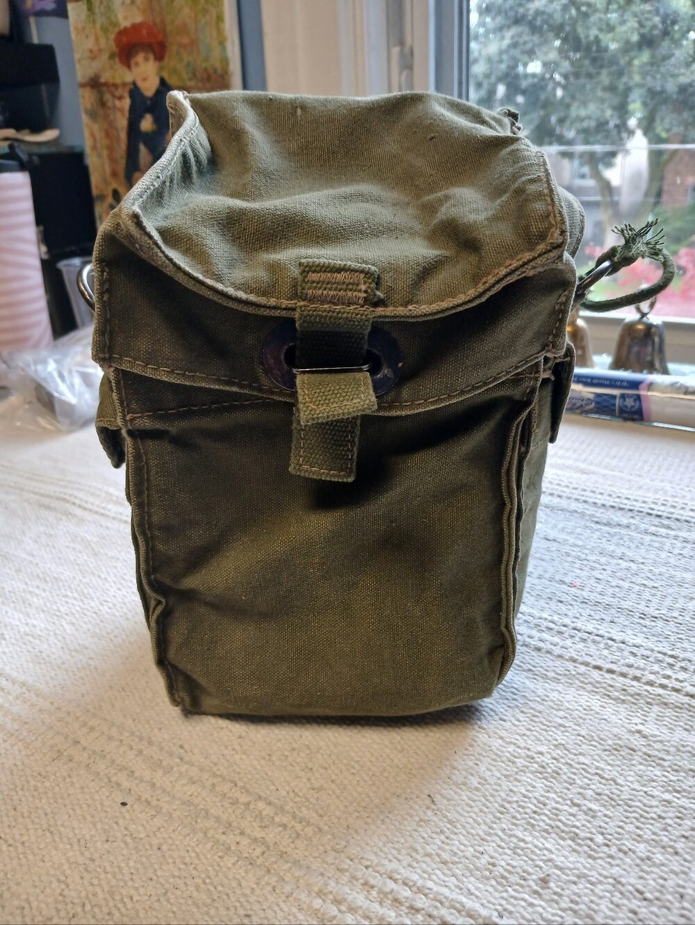 Canadian Army gas mask bag